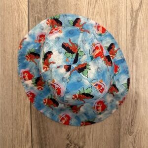 Disney Princess Ariel and Moana  Character Bucket Hat